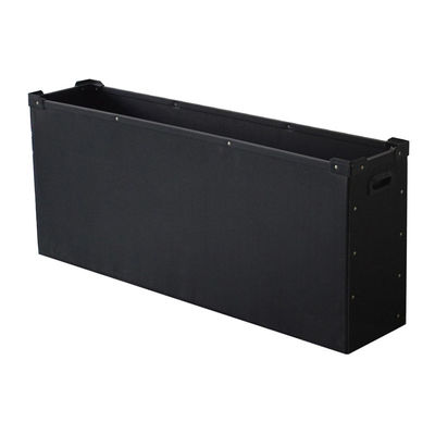 ODM PCB Waste Turnover Esd Container Box black For pick and place machine