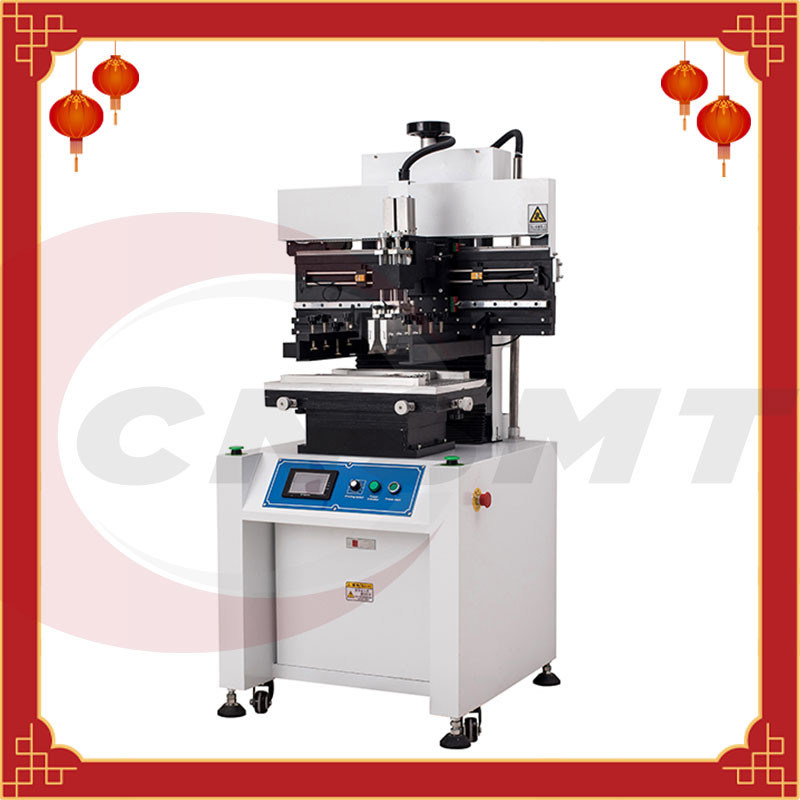 HN350 Semi Automatic SMT Stencil Printer 100W 50hz Right Left