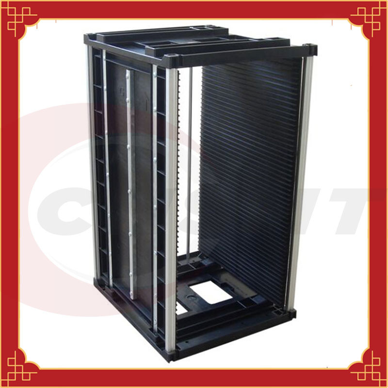 Plastic PCB Storage PCB Magazine Rack ESD Handle 254mm 5 Sheets