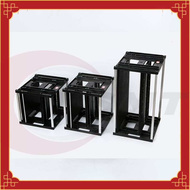 Plastic PCB Storage PCB Magazine Rack ESD Handle 254mm 5 Sheets
